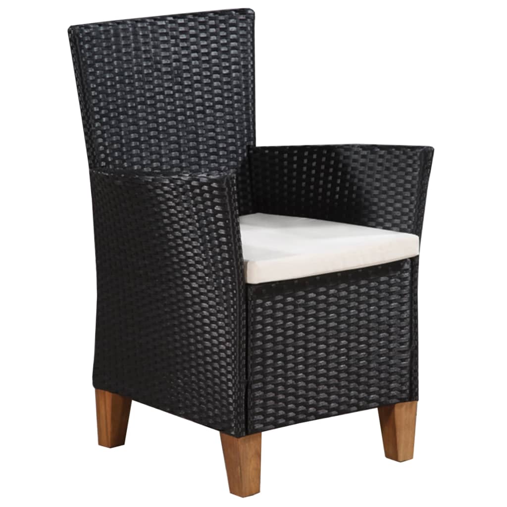 Zestaw mebli ogrodowych - Stół + 6 krzeseł (150x90x74 cm) - CZ-BR