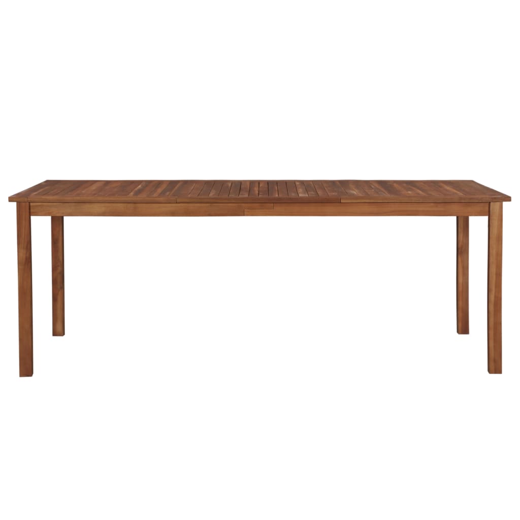 

vidaXL Tuintafel 200x100x74 cm massief acaciahout