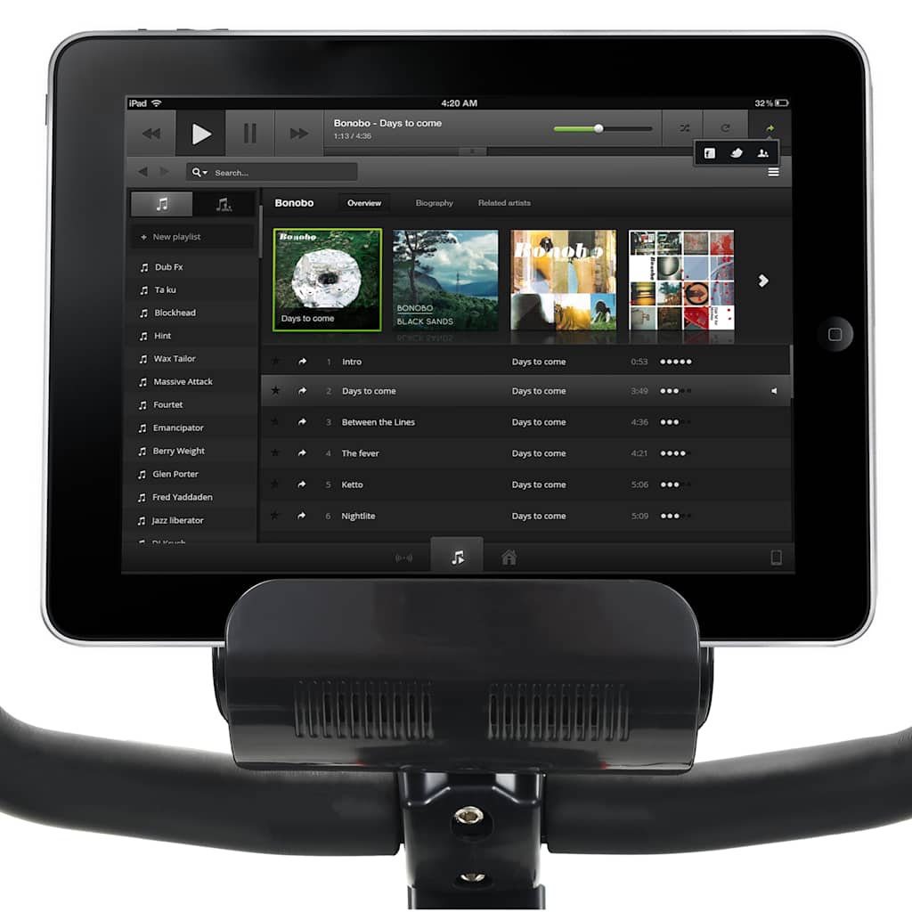 Cyclette Reclinata Magnetica Con Misurazione Del Polso VidaXL 17 width=274