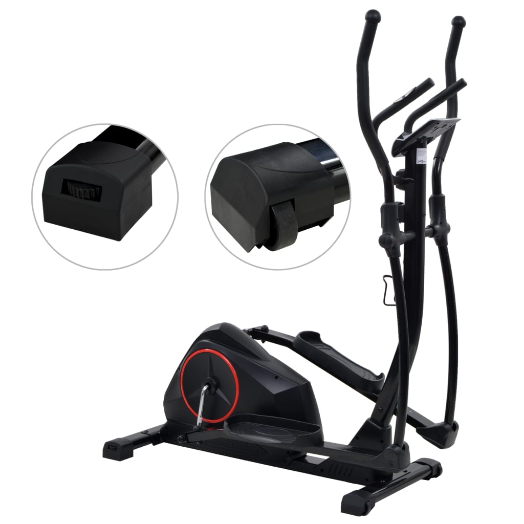 

vidaXL Crosstrainer magnetisch met hartslagmeter XL