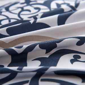 vidaXL Patalynės komplektas, mėlynas, 240x220/60x70cm