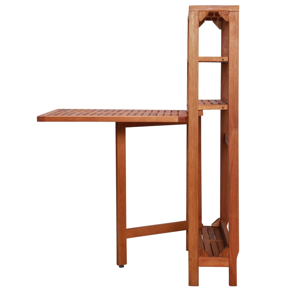 Set Da Bistrot 3 Pz Pieghevole In Legno Massello Di Acacia VidaXL 17 width=274