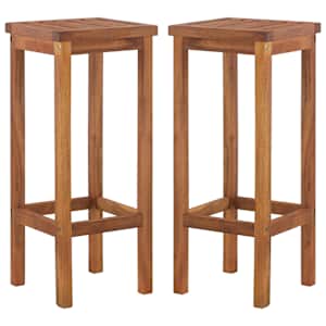 Barski stoli 2 kosa trden akacijev les