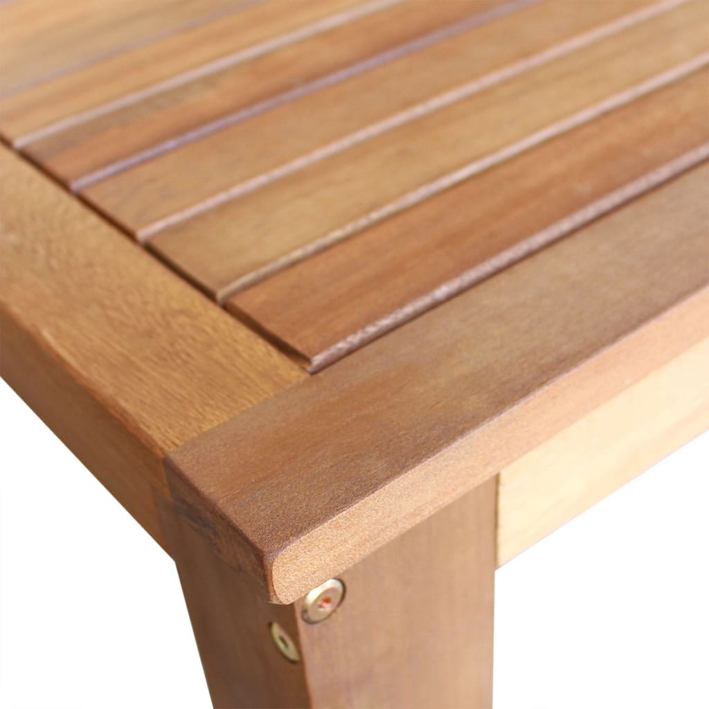Barový stůl a židle sada 5 kusů z masivního akáciového dřeva