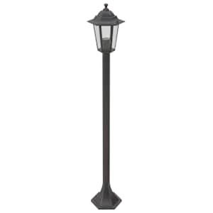 Zahradní sloupové lampy 6 ks E27 110 cm hliníkové bronzové - obrázek 2