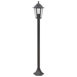 Zahradní sloupové lampy 6 ks E27 110 cm hliníkové bronzové - obrázek 3