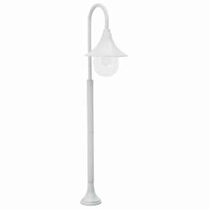 vidaXL aialatern, E27 120 cm, alumiinium, valge