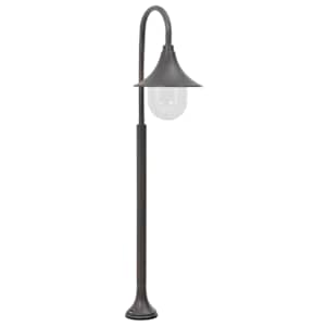 vidaXL aialatern, E27 120 cm, alumiinium, pronks