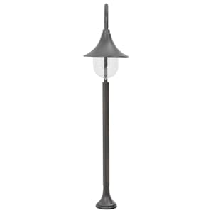Zahradní sloupová lampa E27 120 cm hliník bronzová - obrázek 3