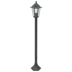 Zahradní sloupové lampy 6 ks E27 110 cm hliníkové tmavě zelené - obrázek 2