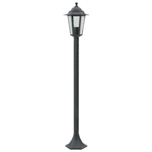 Zahradní sloupové lampy 6 ks E27 110 cm hliníkové tmavě zelené - obrázek 3