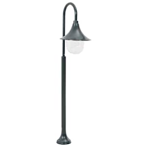vidaXL aialatern, E27 120 cm, alumiinium, tumeroheline