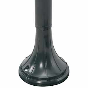 Zahradní sloupová lampa E27 120 cm hliník tmavě zelená - obrázek 6
