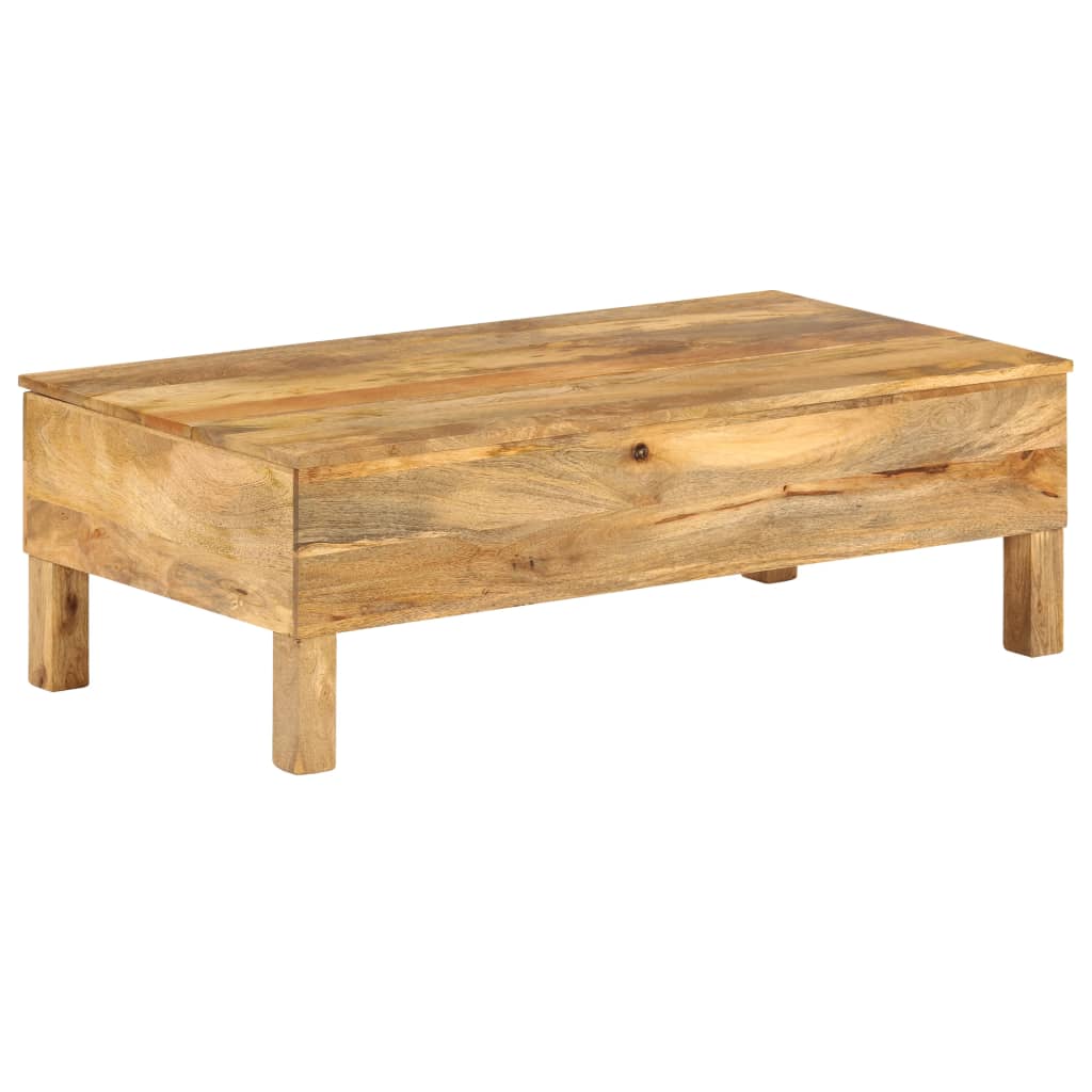 Coffee Table Solid Mango Wood 110x55x35 Cm VidaXL 14 width=274