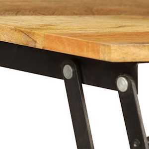 Konferenční stolek z masivního mangovníku 110 x 55 x 35 cm - obrázek 8