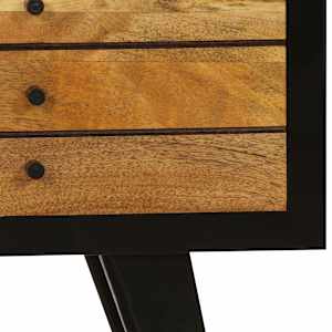 TV stolek z masivního mangovníkového dřeva 120 x 30 x 50 cm - obrázek 14