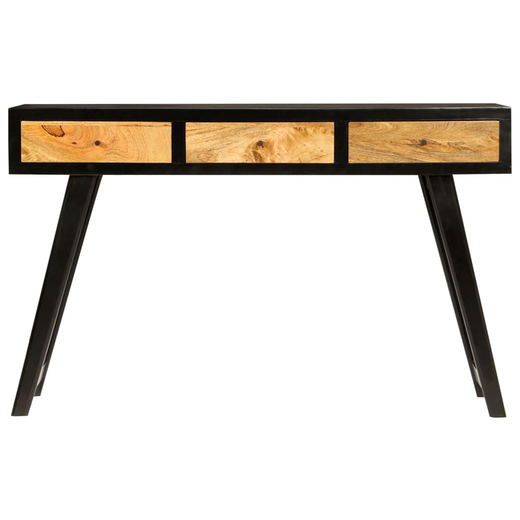 

vidaXL Schrijftafel 120x40x76 cm massief mangohout