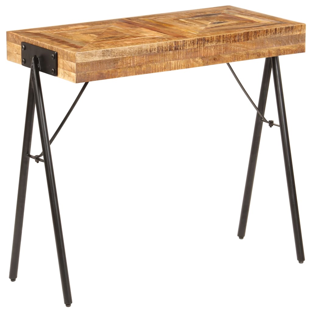 vidaXL Konsolentisch Massivholz Mango 80x40x75 cm