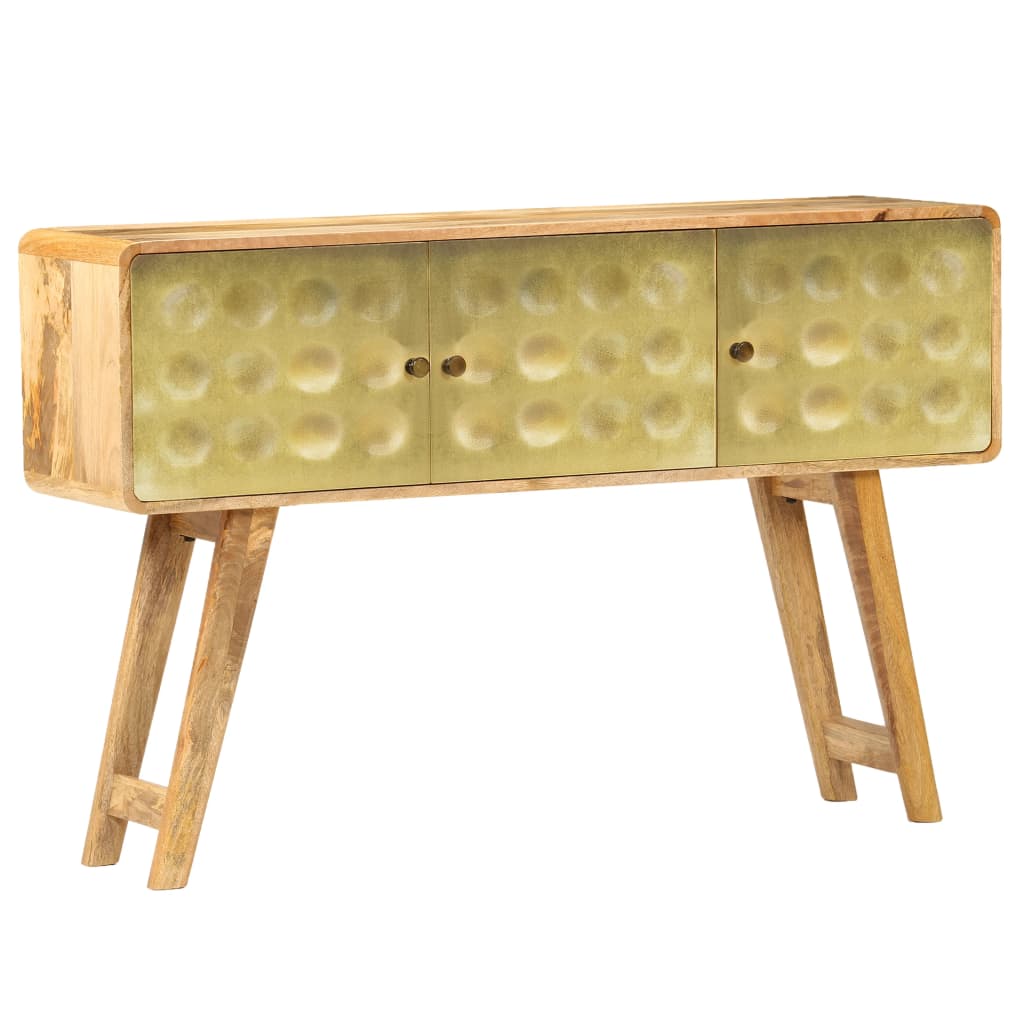 Credenza Buffet - Mobile da Cucina in Legno Massello di Mango 120x30x80 cm  BV327105 - BonneVie