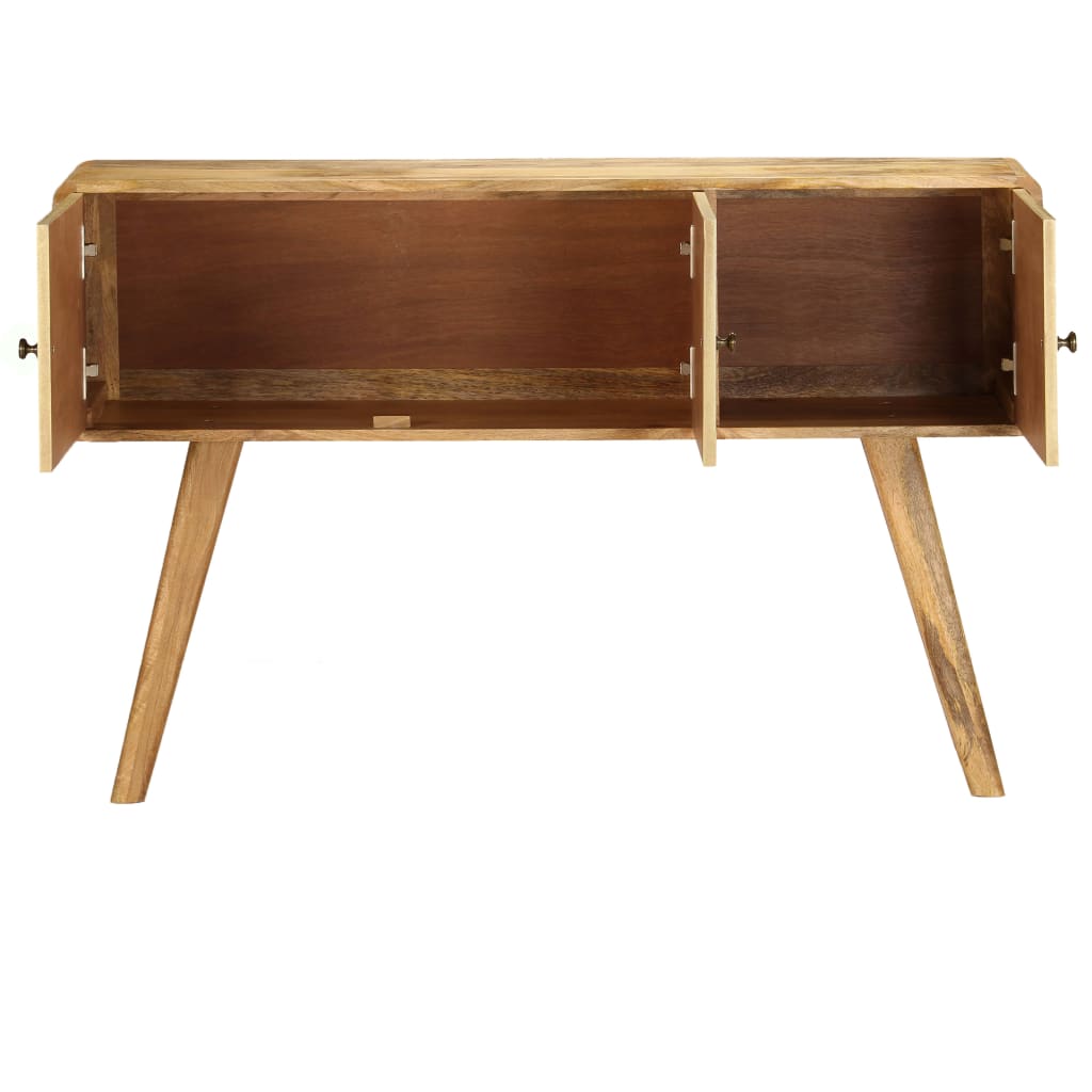 Credenza Buffet - Mobile da Cucina in Legno Massello di Mango 120x30x80 cm  BV327105 - BonneVie