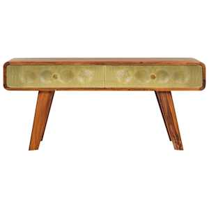 vidaXL Kav. stal., 90x50x40cm, raus. dal. med. mas. su auks. sp. ra&scaron;.