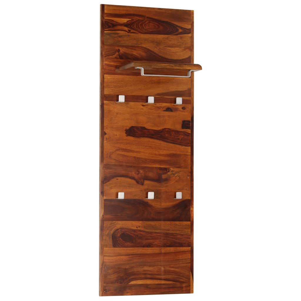 vidaXL Cuier haine, 118 x 40 cm, lemn masiv de palisandru 