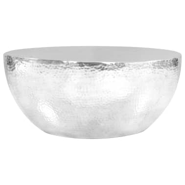 Tavolino da Salotto Colore: Argento vidaXL in Alluminio