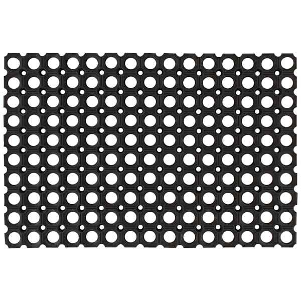 vidaXL uksematid 5 tk, kumm, 16 mm, 40 x 60 cm