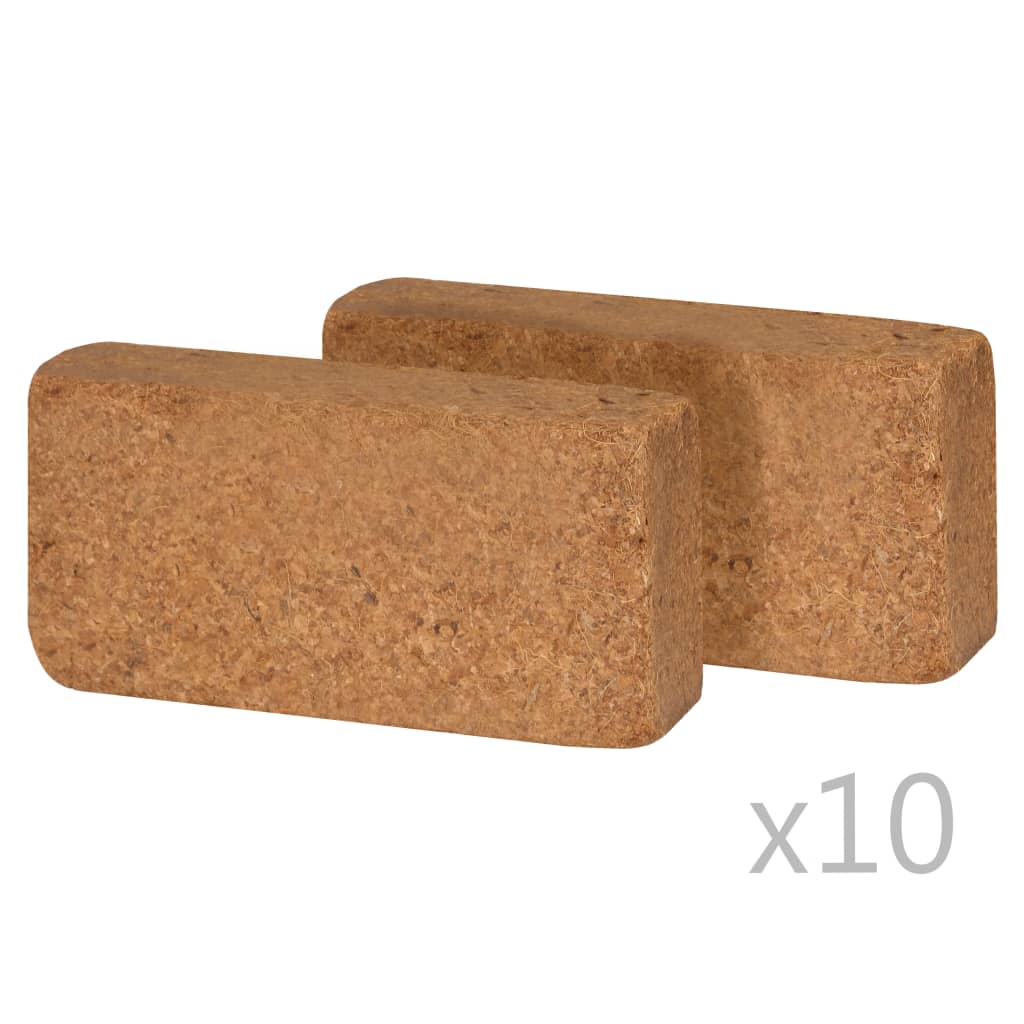 vidaXL Kookoskuitubriketti 20 kpl 650 g 20x10x4 cm