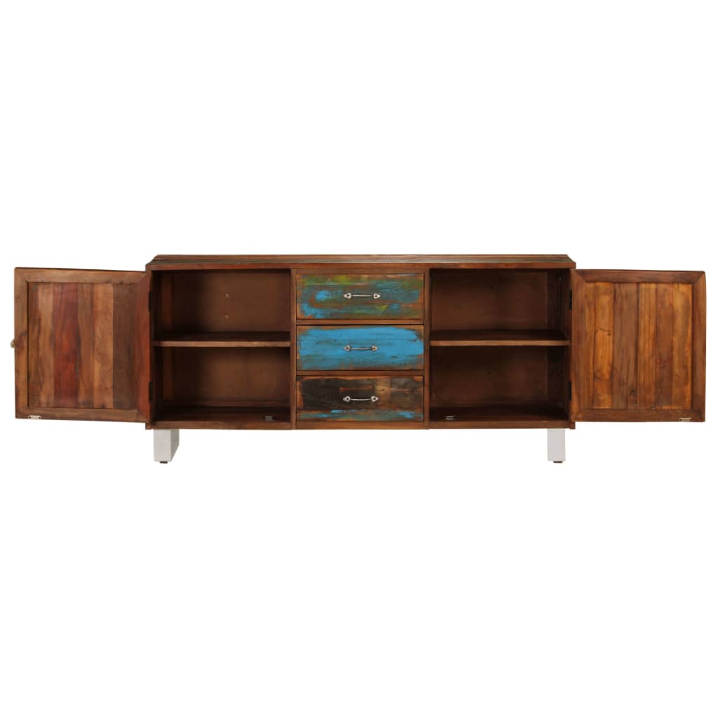 Buffet Bois De Récupération Solide 160 X 40 X 76 Cm VidaXL 17 width=274