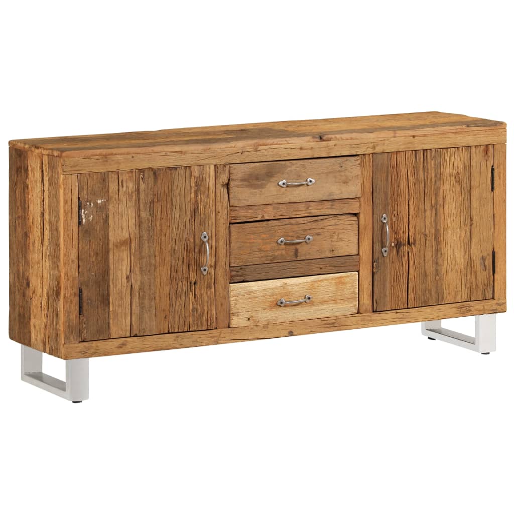 Buffet Bois de récupération solide 160 x 40 x 76 cm