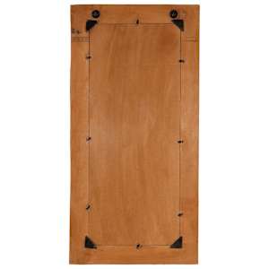 Nástěnné zrcadlo masivní recyklované dřevo 60 x 120 cm - obrázek 6