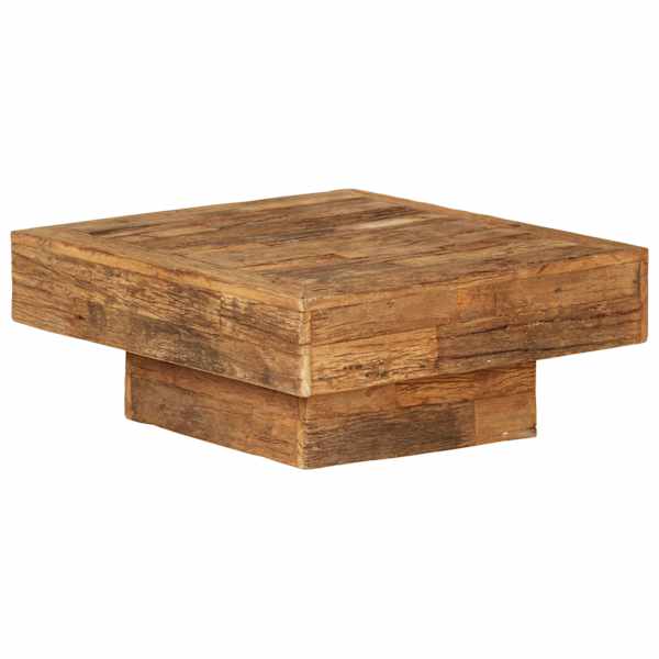 vidaXL kohvilaud taastatud puit 70 x 70 x 30 cm