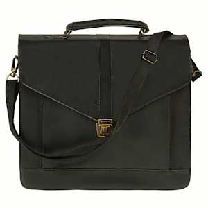 vidaXL Portfelis, juodos spalvos, tikra oda