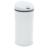vidaXL Caixote do lixo com sensor 52 L branco