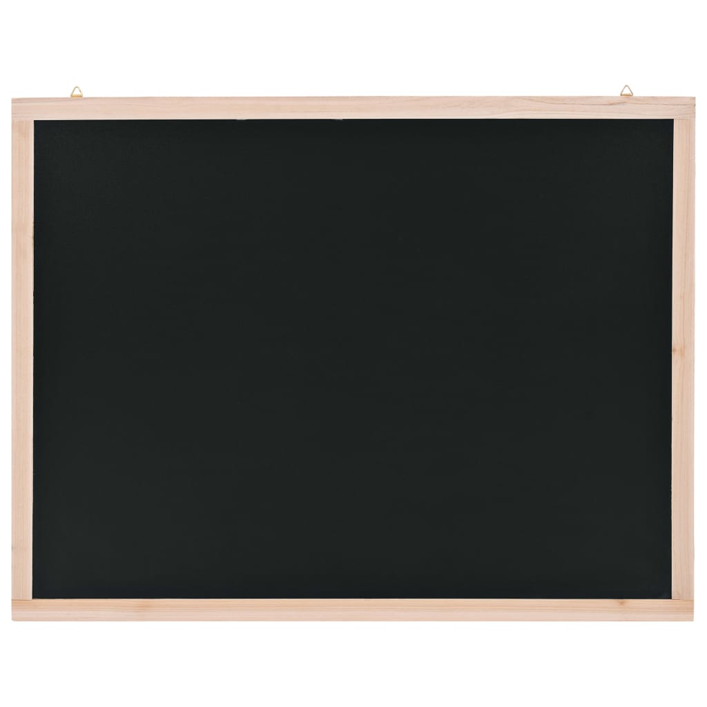 Stenska črna tabla iz cedrovine 60x80 cm