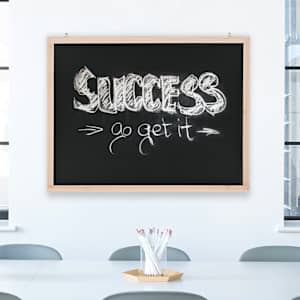 Stenska črna tabla iz cedrovine 60x80 cm