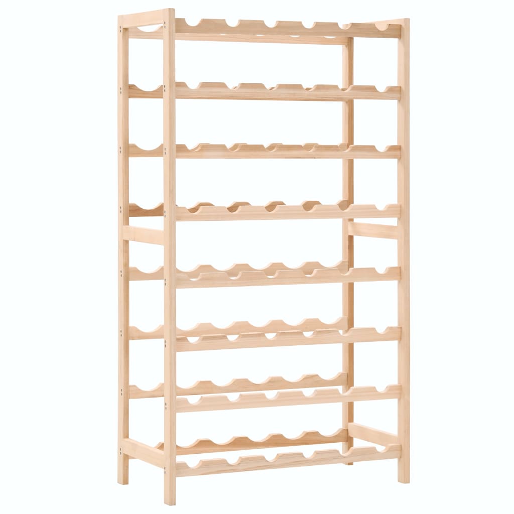vidaXL Suport sticle de vin, lemn de cedru, 57,5 x 28 x 102 cm