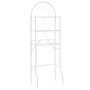 vidaXL tualettpoti riiul, valge 60 x 33 x 174 cm