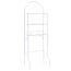  vidaXL fehér WC feletti tárolóállvány 60 x 33 x 174 cm termék 2. képe