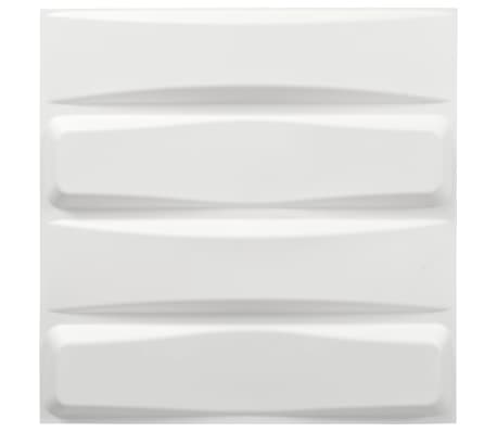 vidaXL 24 pcs Wall Panel 3D 0.5x0.5 m 6m&sup2;