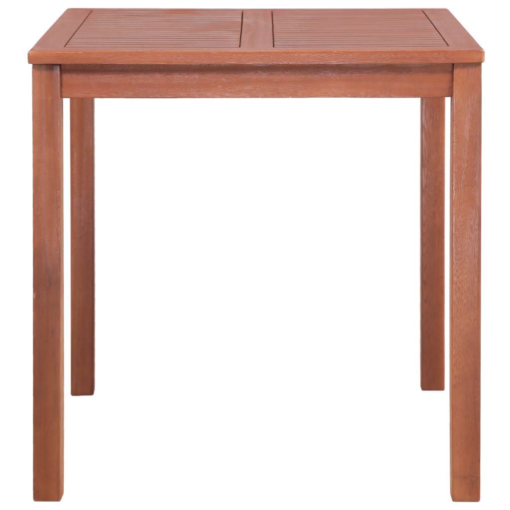 vidaXL Table de jardin 80x80x74 cm Bois d'acacia massif