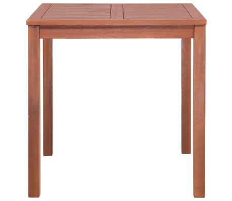 vidaXL Table de jardin 80x80x74 cm Bois d'acacia massif