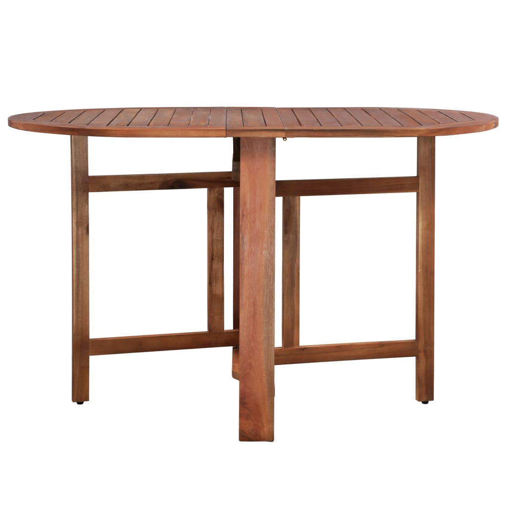 Festnight Table à Dîner dextérieur Table pour Cuisine Jardin ou Terrasse 120x70x74 cm Bois deucalyptus Solide 