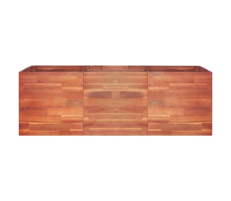 vidaXL Lovelis augalams, akacijos mediena, 150x100x50cm