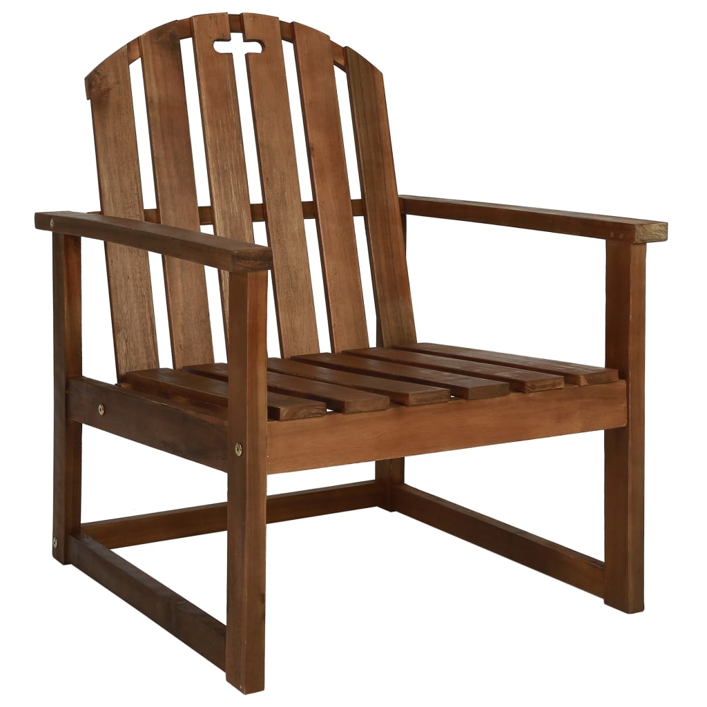 vidaXL Tuinstoelen 2 st massief acaciahout afbeelding