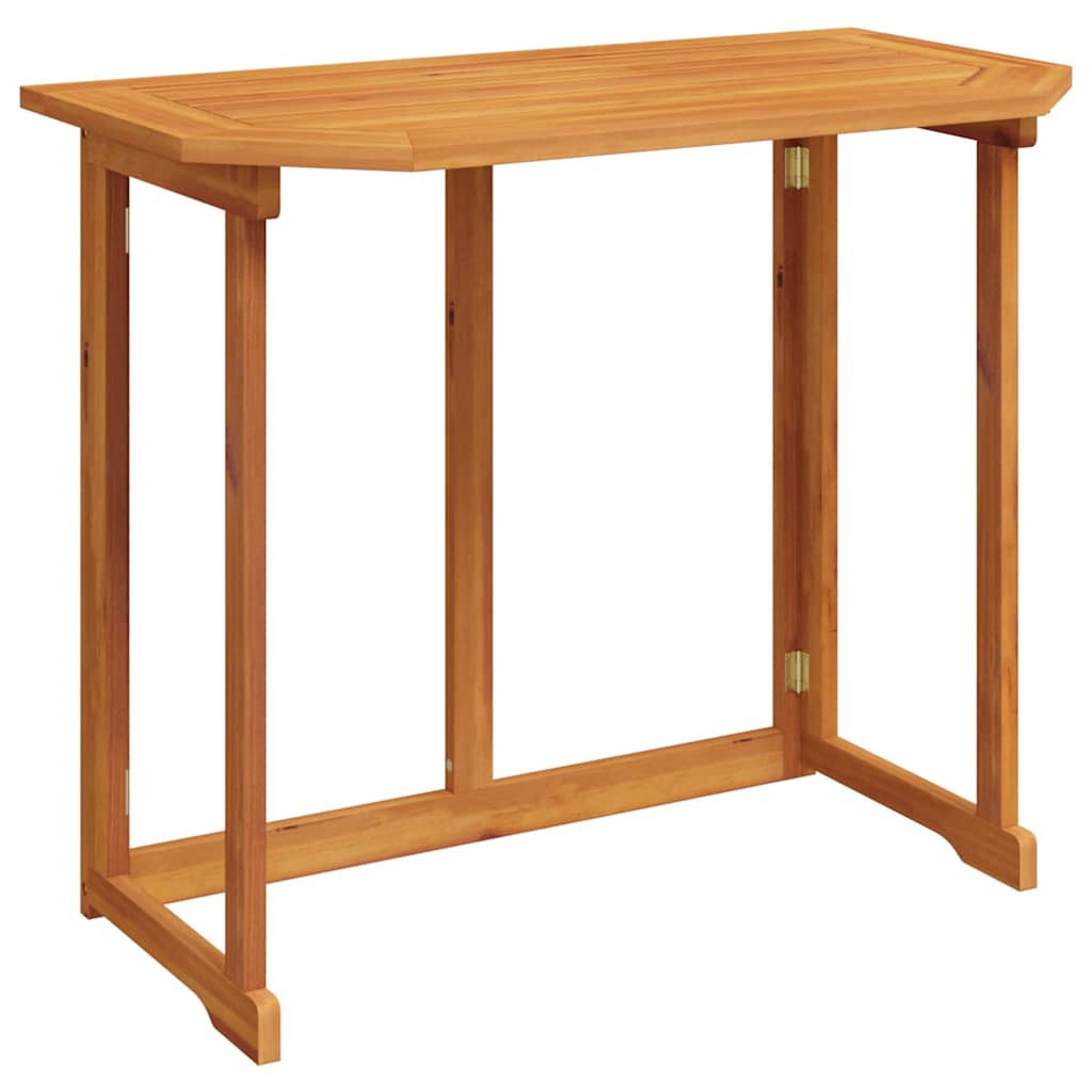 vidaXL Bistro stolek 90 x 50 x 75 cm masivní akáciové dřevo