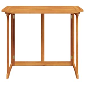 Bistro stolek 90 x 50 x 75 cm masivní akáciové dřevo - obrázek 4