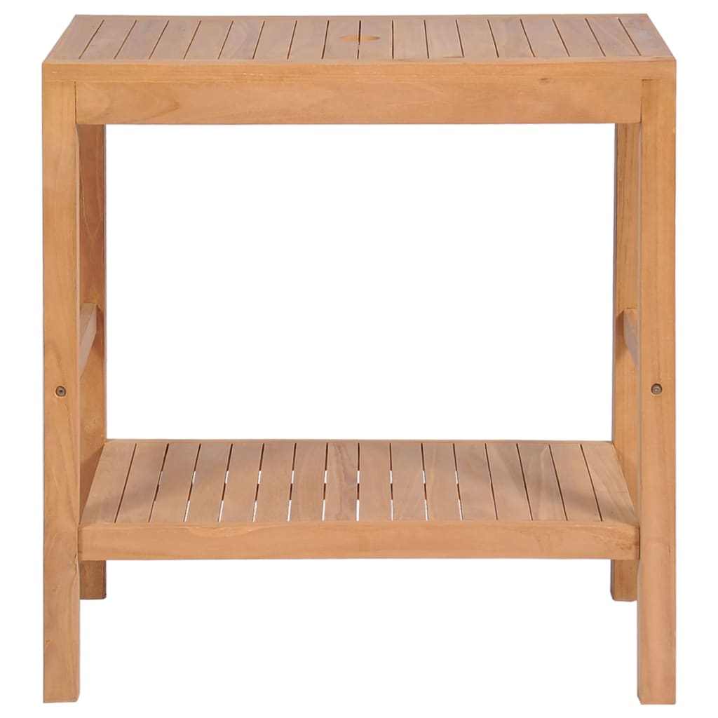 Solid Teak Bathroom Vanity Cabinet with Baskets - 29.1in & 51.2in Versions vidaX - Picture 12 of 28