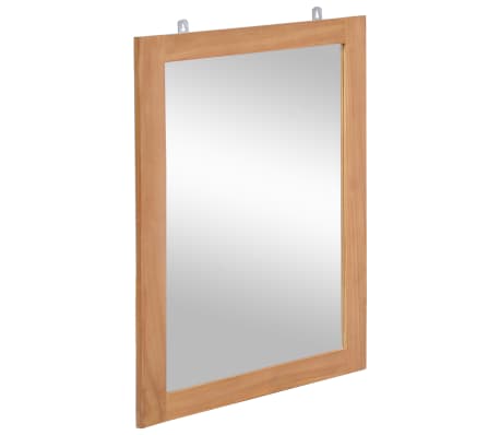 Specchio Da Parete In Legno Massello Recuperato VidaXL - Design Rustico E Unico Per Bagno O Camera